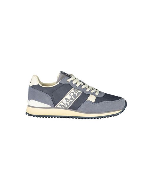 Napapijri Blue Polyurethane Men's Sneaker for men