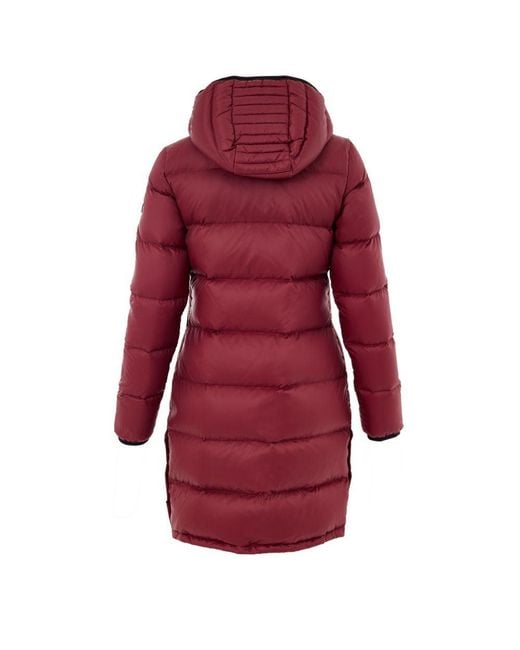 Moose Knuckles Red Bordeaux Cotton Full