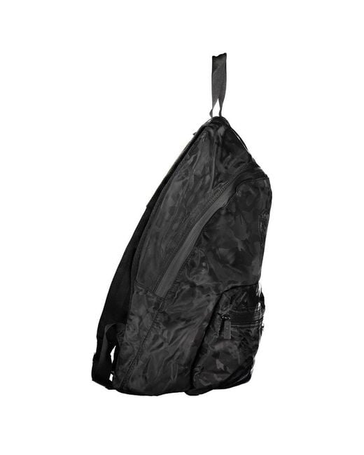 Blauer Black Sleek Urban Backpack With Laptop Sleeve for men