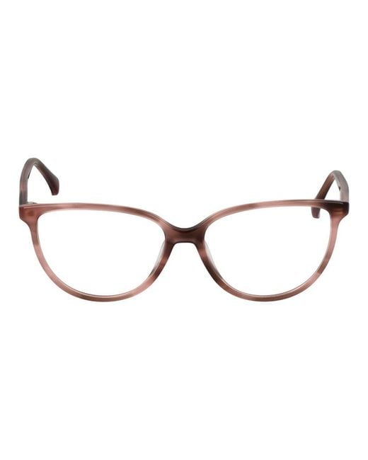 Max Mara Brown Pink Acetate Glasses (frames)