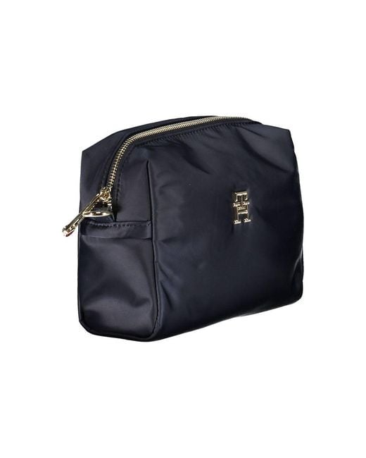 Tommy Hilfiger Blue Polyester Shoulder Bag