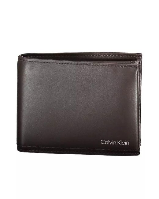 Calvin Klein Black Leather Wallet for men