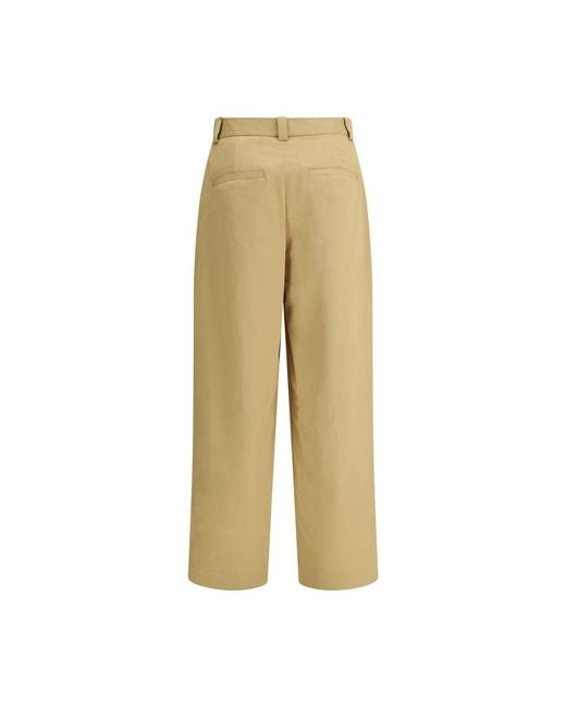 Khaite Yellow Gari Pants
