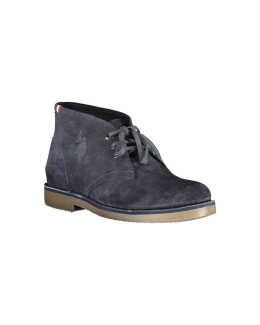 U.S. POLO ASSN. Blue Polyester Boot for men