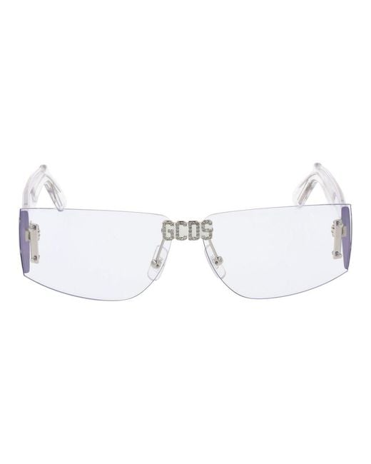 Gcds Metallic Plastic Sunglasses