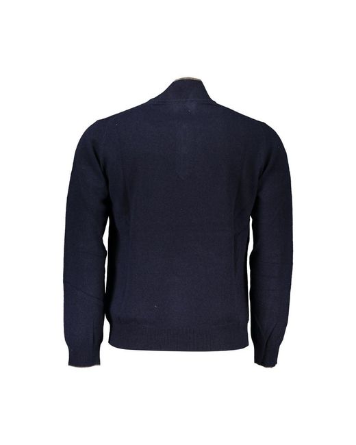 Harmont & Blaine Blue Fabric Sweater for men