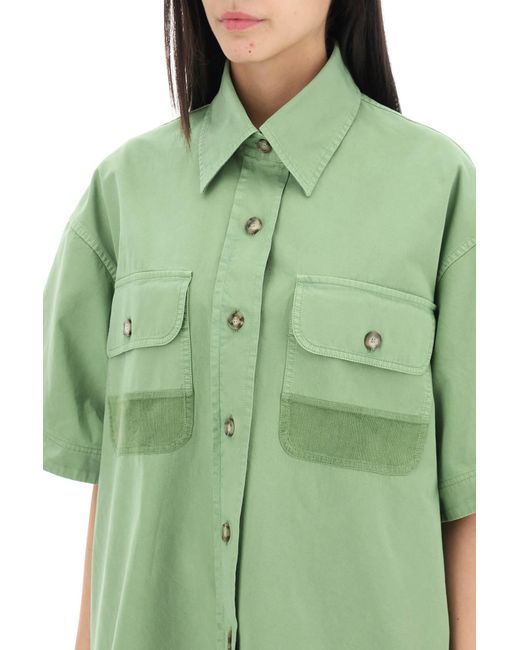 Stella McCartney Green Organic Cotton Shirt