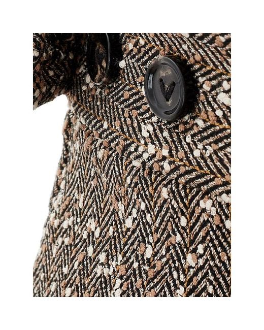 Bottega Veneta Brown Belted Trousers Wool Highwaisted Pants
