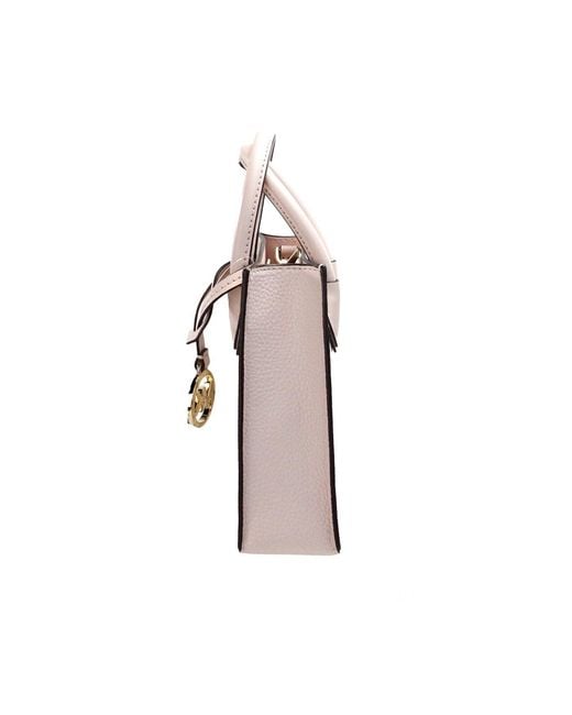 Michael Kors White Adult Detachable Straps Shoulder Bags Vanilla