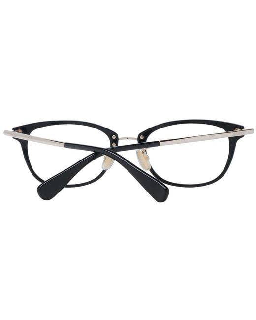Max Mara Black Plastic Glasses (Frames) for men