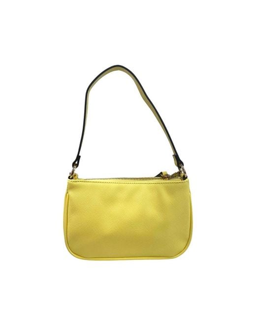 Twinset Yellow Pu Shoulder Bag