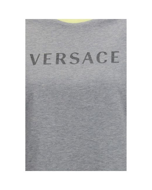 Versace Gray Cotton T