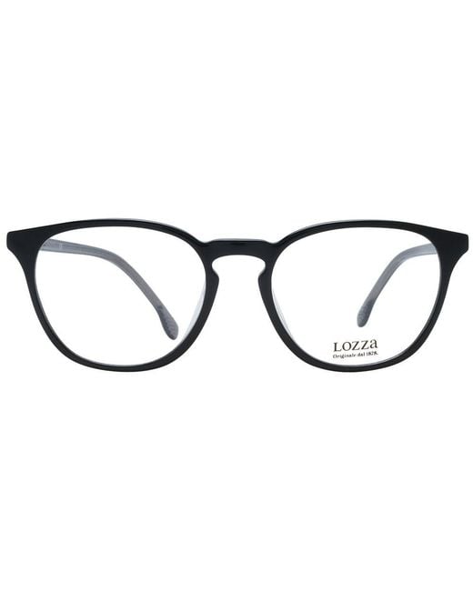 Lozza Black Acetate & Plastic Glasses (frames)