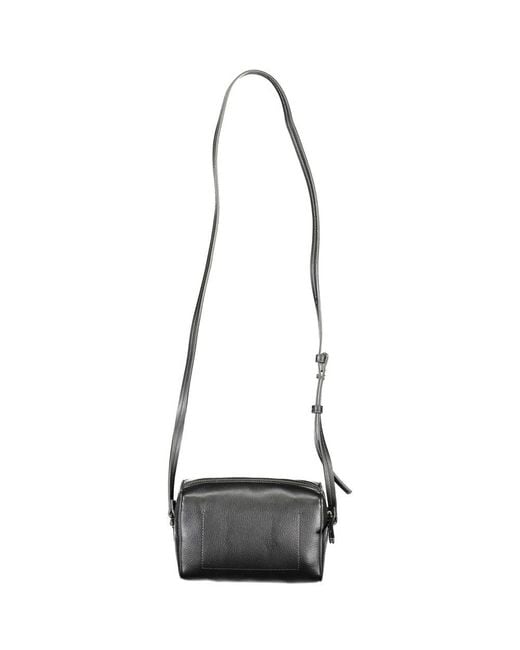 Calvin Klein Black Polyester Shoulder Bag