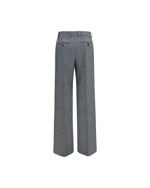 Dolce & Gabbana Gray Wool Oves Aries Dress Pants