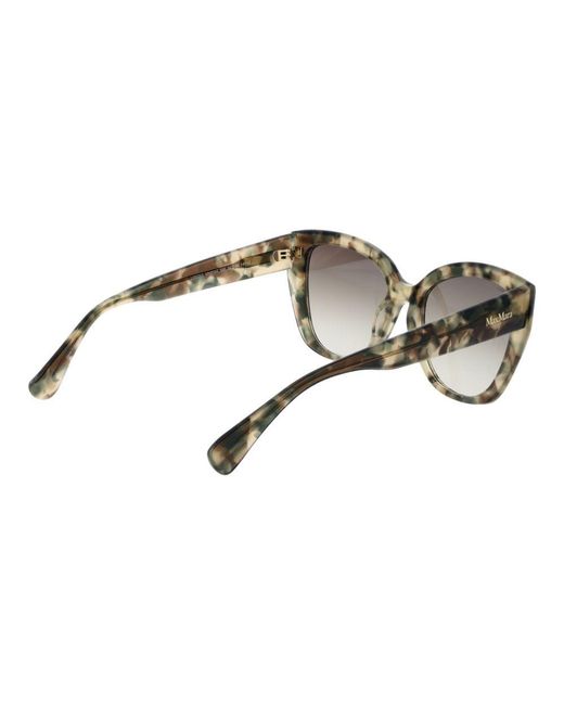 Max Mara Gray Acetate Sunglasses