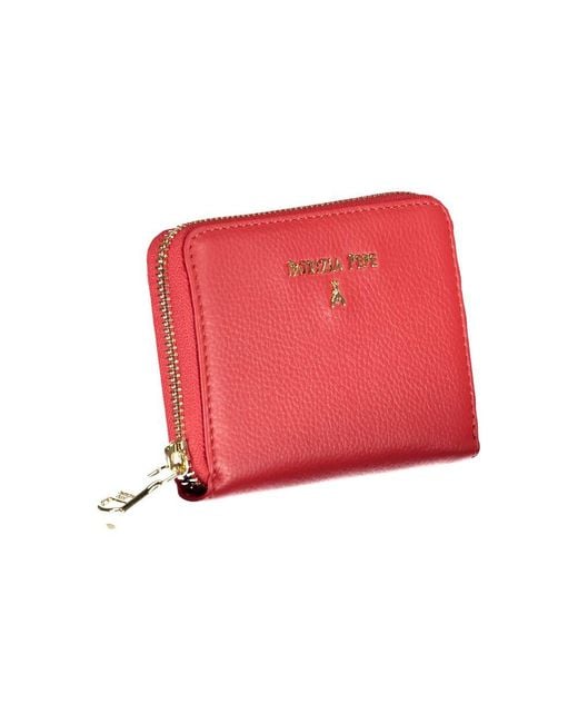 Patrizia Pepe Red Chic Dual-Compartment Wallet