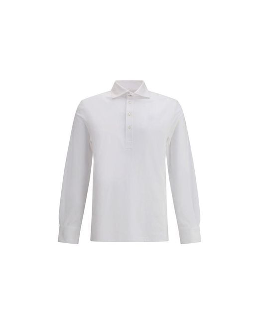 Brunello Cucinelli White Long for men