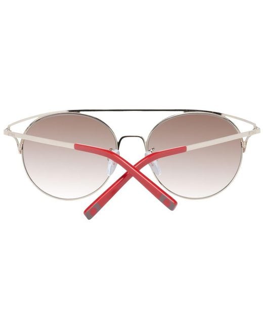 Sting Brown Metal Sunglasses