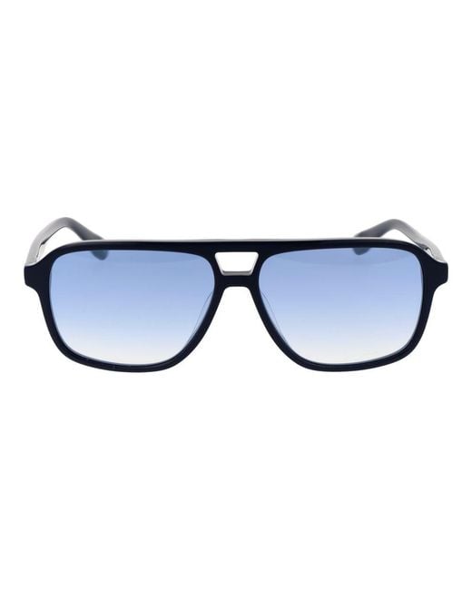 BMW Blue Acetate Sunglasses for men
