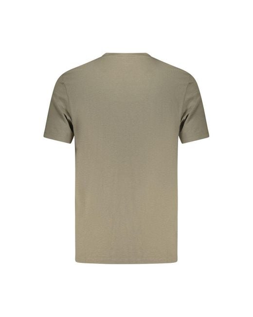 Guess Green Verde Cotton Men T for men