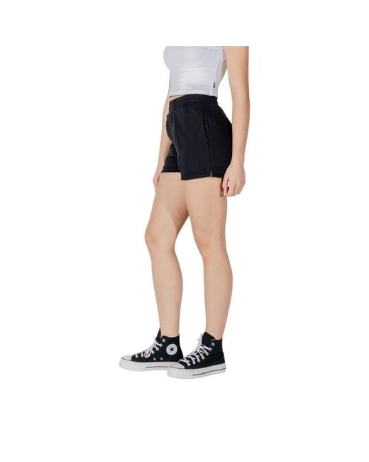 Converse Black Cotton Bermuda