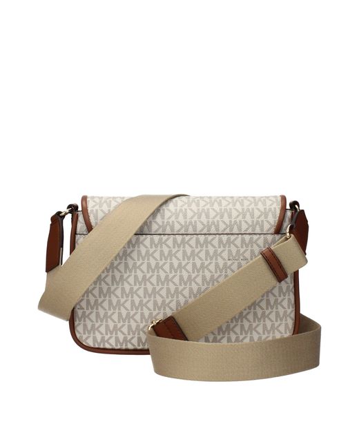 Michael Kors Brown Bradshaw Crossbody Bag Fabric/Acorn