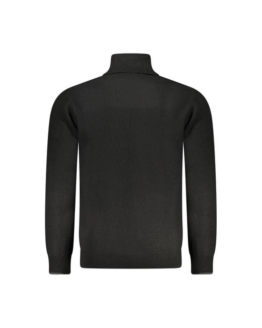 North Sails Black Polyamide Men Sweater for men