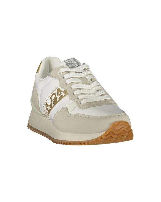Napapijri White Polyurethane 's Sneaker