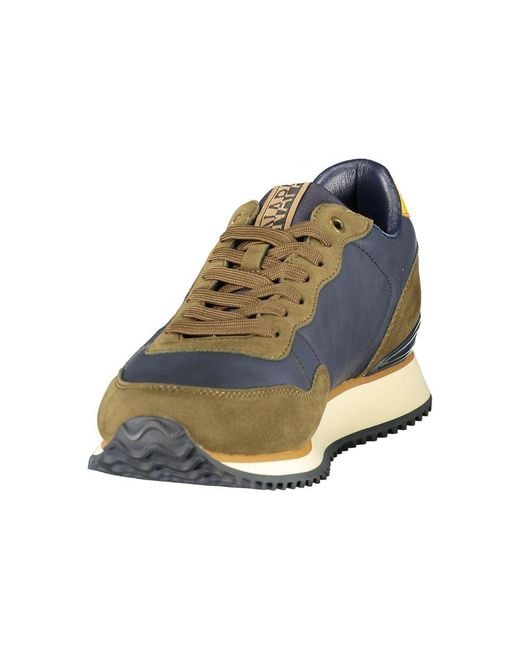 Napapijri Multicolor Blu Poliuretano Uomo Sneaker for men
