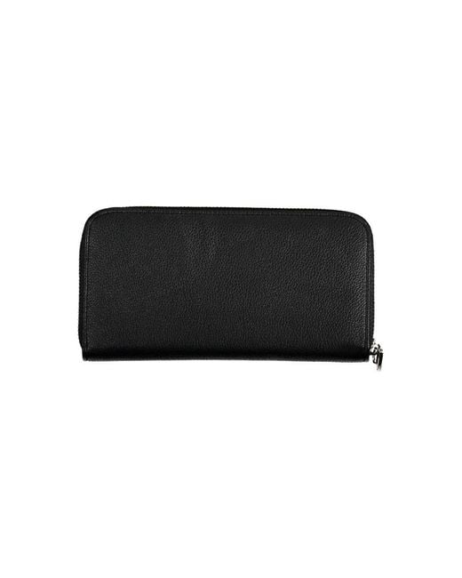 Byblos Black Polyurethane Wallet