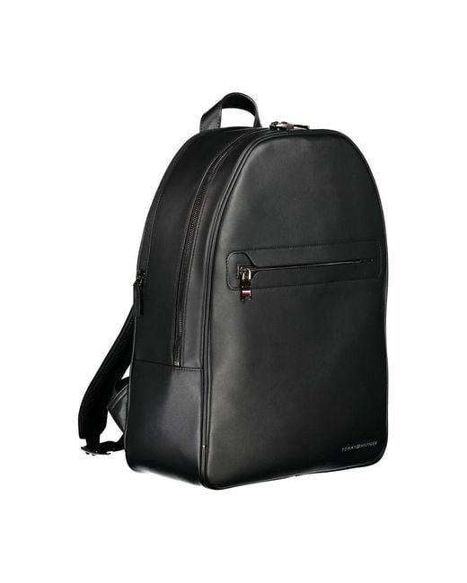 Tommy Hilfiger Black Backpacks