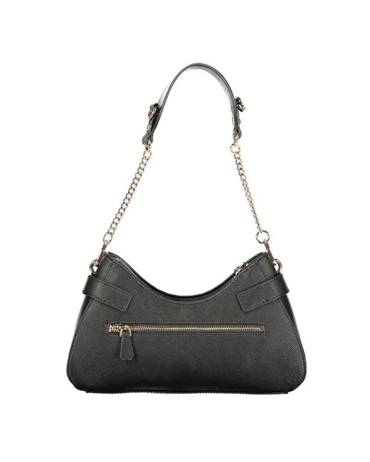 Guess Black Polyurethane Handbag