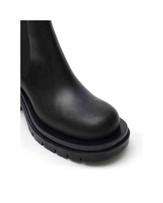 Bottega Veneta Black Leather Boot