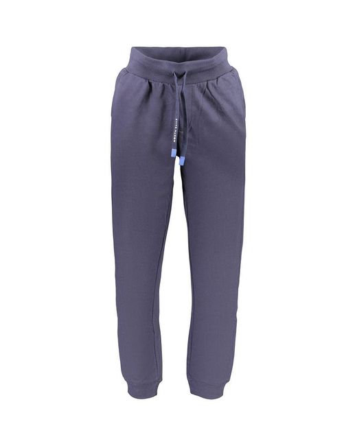 North Sails Blue Cotton Men Trouser for men