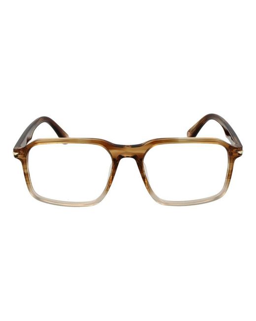 Police Brown Cellulose Acetate Glasses (frames) for men