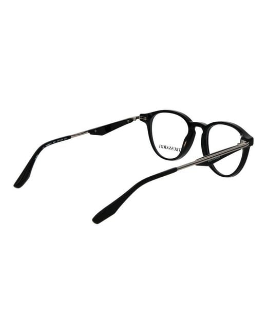 Trussardi Black Acetate Glasses (frames) for men