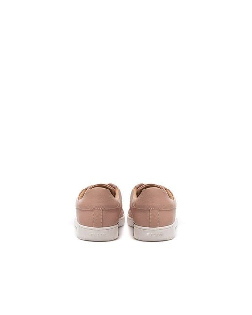 Bally Brown Janelle Sneaker Blush Leather