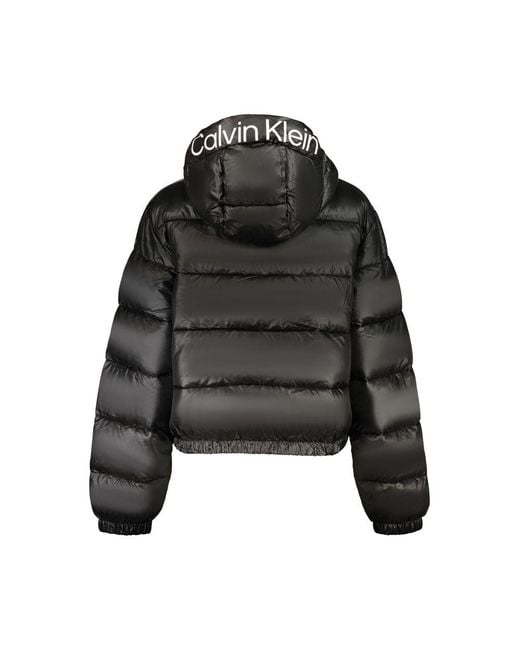 Calvin Klein Black Polyester Jacket
