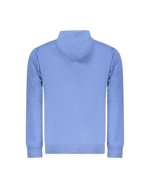 Superga Blue Azzurro Cotton Men Sweatshirt for men