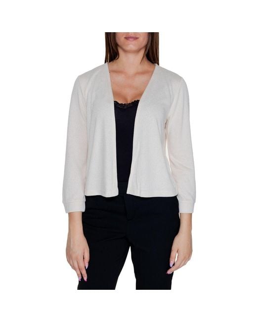 Street One Gray Beige Viscose Cardigan