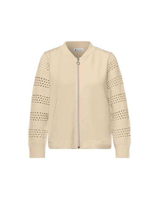 Street One Natural Beige Modal Sweatshirt