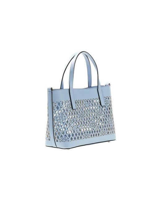 Guess Blue Polyethylene Handbag