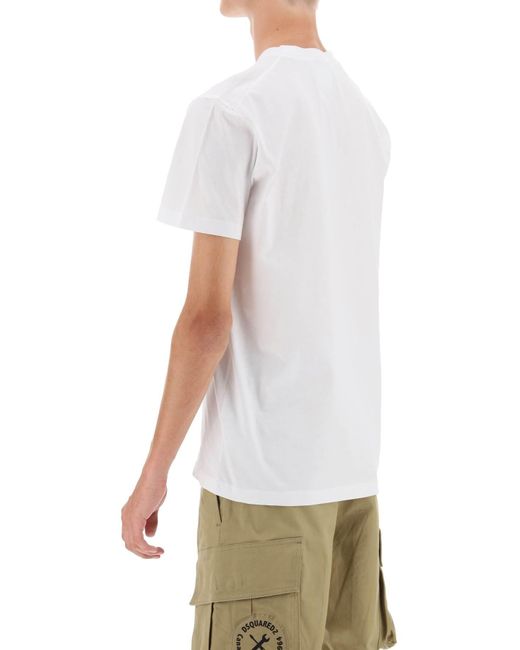 DSquared² White 'd2 Class 1964' Cool Fit T Shirt for men
