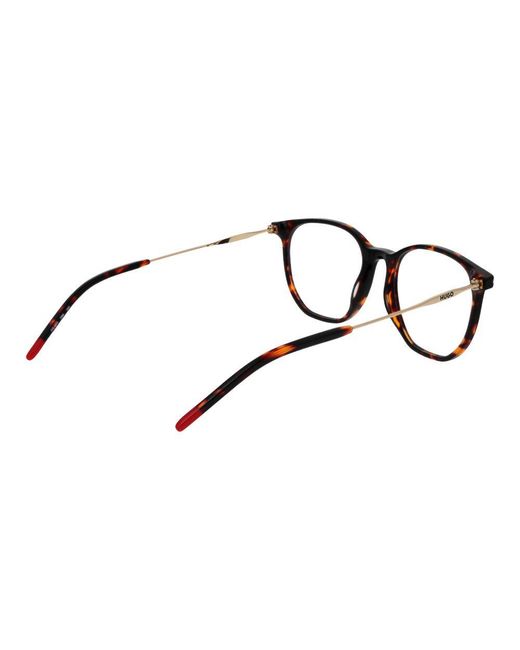 Boss Black Brown Acetate Glasses (frames)