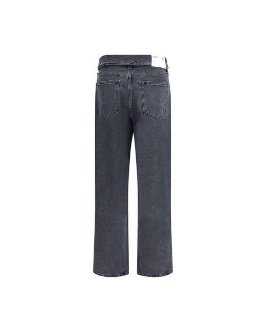 Agolde Blue Echo Taper Jeans