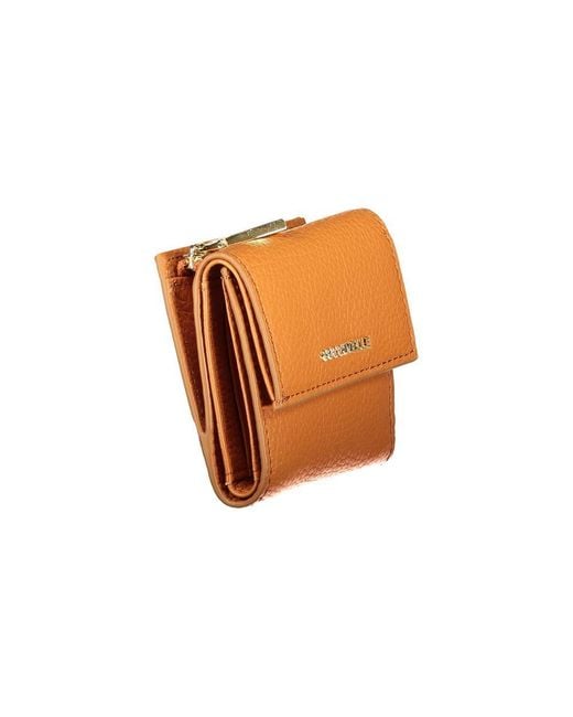 Coccinelle Orange Arancione Pelle Wallet
