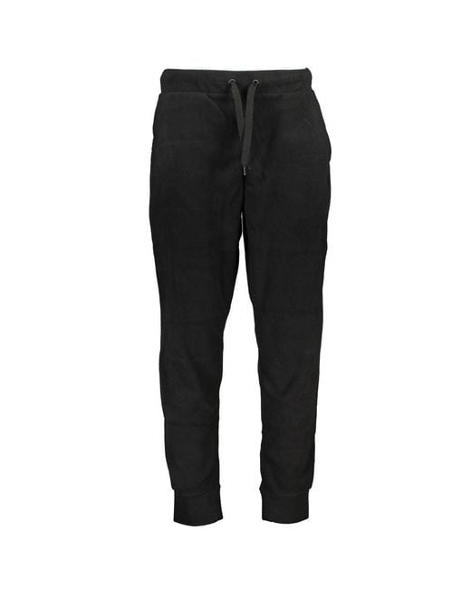 Gianmarco Venturi Black Polyester Men's Sweatpant for men