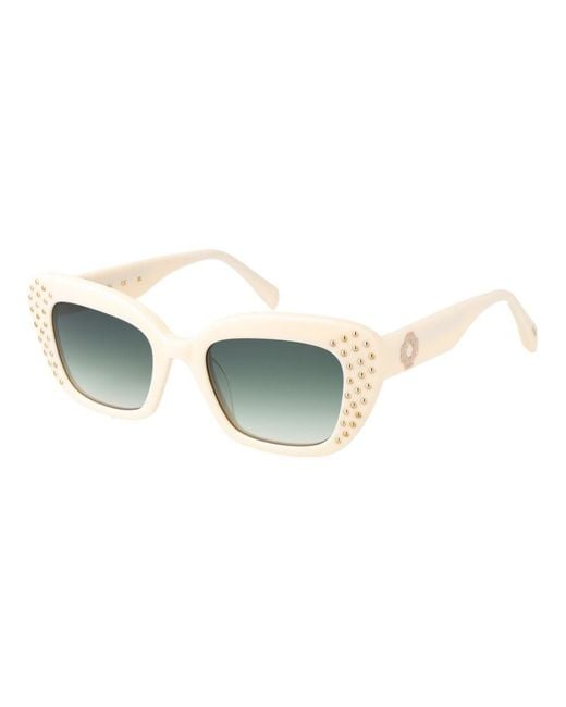 Maje Multicolor Beige Acetate Sunglasses