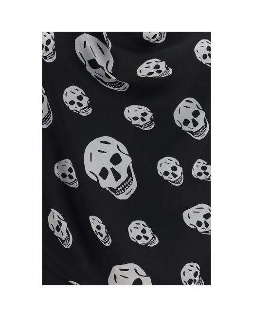 McQueen Black Silk Shirt